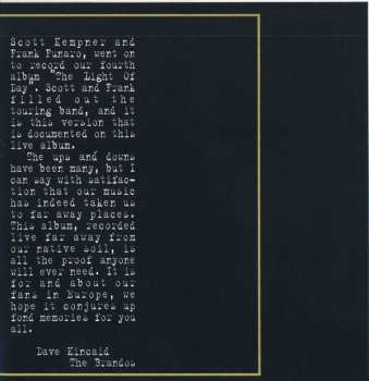 CD The Brandos: In Exile - Live