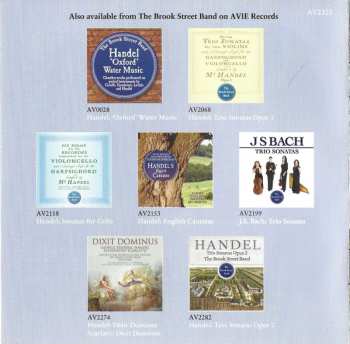 CD Johann Sebastian Bach: Sonatas For Viola Da Gamba And Harpsichord (Transcribed For Cello)