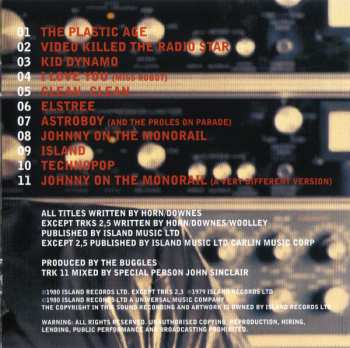 CD The Buggles: The Age Of Plastic