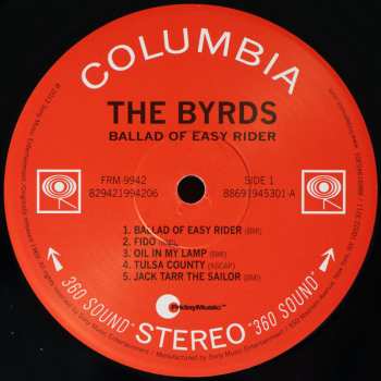 LP The Byrds: Ballad Of Easy Rider