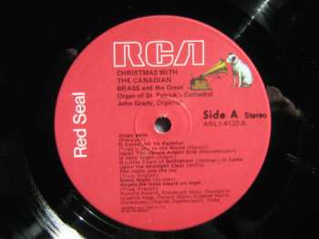 LP The Canadian Brass: Christmas With The Canadian Brass And The Great Organ Of St. Patrick's Cathedral