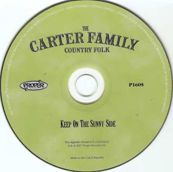 4CD/Box Set The Carter Family: Country Folk