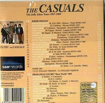 2CD The Casuals: The Jolly Joker Years 1967-1969