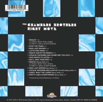 CD The Chambers Brothers: Right Move