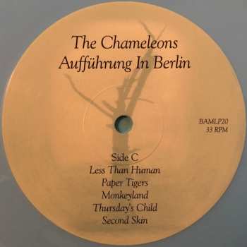 2LP The Chameleons: Dali's Picture / Aufführung In Berlin CLR