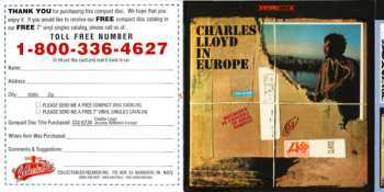 CD The Charles Lloyd Quartet: Journey Within / In Europe