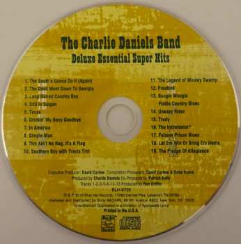 CD The Charlie Daniels Band: Deluxe Essential Super Hits DLX