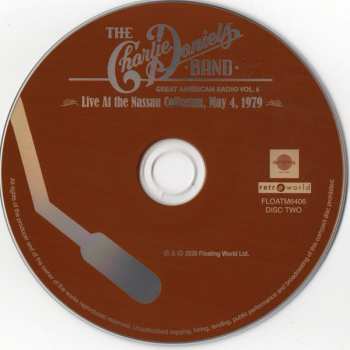 2CD The Charlie Daniels Band: Live At The Nassau Coliseum, May 4, 1979