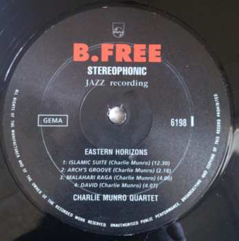 LP The Charlie Munro Quartet: Eastern Horizons