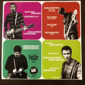 SP The Cheap Cassettes: Kiss The Ass Of My Heart b/w Black Leather Angel CLR | LTD