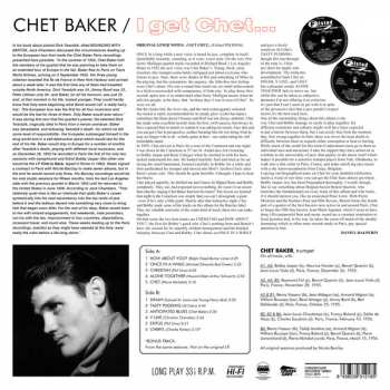 LP The Chet Baker Quintet: I Get Chet LTD