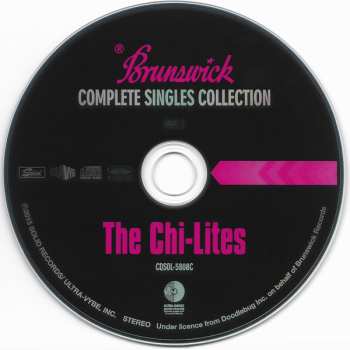 3CD The Chi-Lites: Brunswick Complete Singles Collection LTD