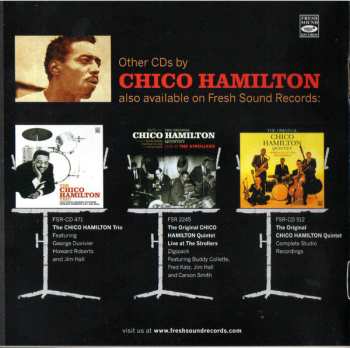 CD The Chico Hamilton Quintet: Complete Studio Sessions 1956-1957
