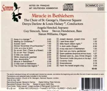 CD The Choir Of St George's Chapel: Miracle In Bethlehem