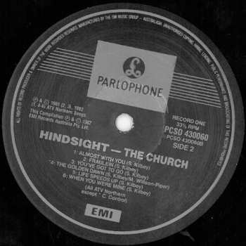 2LP The Church: Hindsight 1980-1987