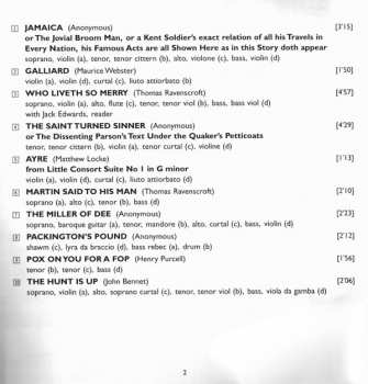 CD The City Waites: How The World Wags - Social Music For A 17th Century Englishman