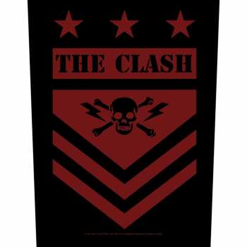 Merch The Clash: Nášivka na chrbát Military Shield