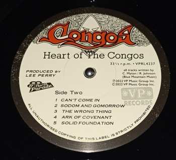 LP The Congos: Heart Of The Congos