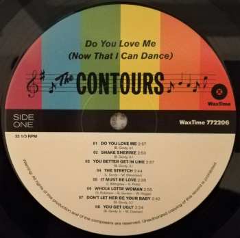 LP The Contours: Do You Love Me (Now That I Can Dance) LTD