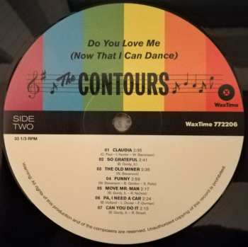 LP The Contours: Do You Love Me (Now That I Can Dance) LTD