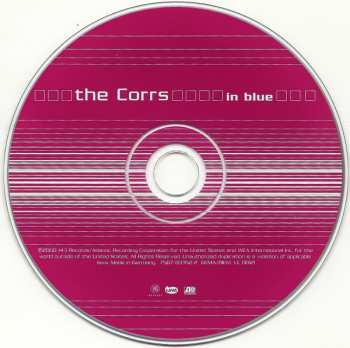 CD The Corrs: In Blue
