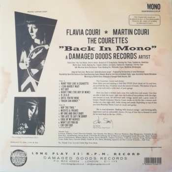 LP The Courettes: Back In Mono