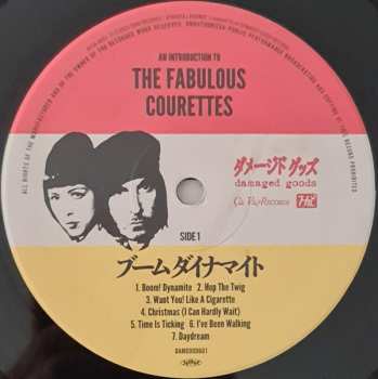 LP The Courettes: Boom Dynamite (An Introduction To The Fabulous Courettes) LTD