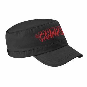 Merch The Cramps: Armádní Šiltovka Red Logo Cramps, The