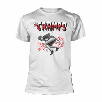 Merch The Cramps: Tričko Do The Dog (white) S