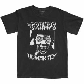 Merch The Cramps: Tričko Human Fly 