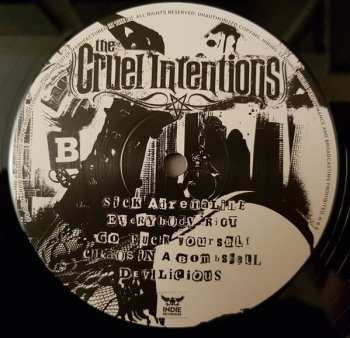 LP The Cruel Intentions: No Sign Of Relief (yellow W/white/red Splatter Vinyl)
