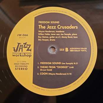 LP The Crusaders: Freedom Sound LTD