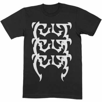 Merch The Cult: Tričko Repeating Logo The Cult 