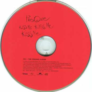 CD The Cure: Kiss Me Kiss Me Kiss Me