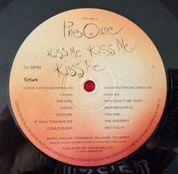 2LP The Cure: Kiss Me Kiss Me Kiss Me