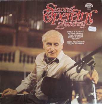 Album The Czech Philharmonic Orchestra: Slavné Operetní Předehry