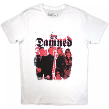 Tričko Repeat Logo The Damned Photo