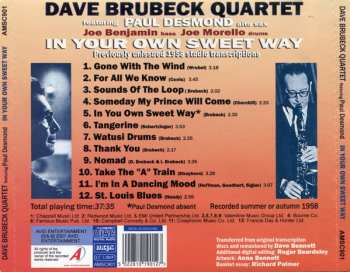 CD The Dave Brubeck Quartet: In Your Own Sweet Way