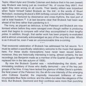 CD The Dave Brubeck Quartet: In Your Own Sweet Way