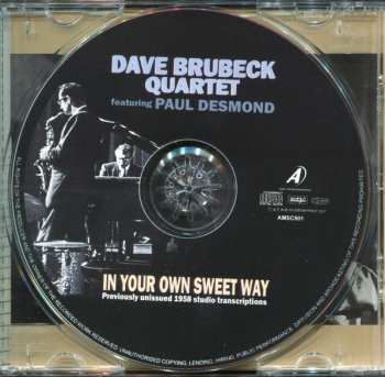 CD The Dave Brubeck Quartet: In Your Own Sweet Way