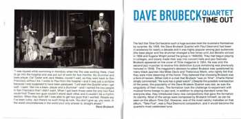 CD The Dave Brubeck Quartet: Time Out