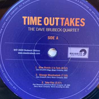 LP The Dave Brubeck Quartet: Time OutTakes