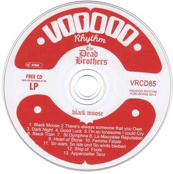 LP/CD The Dead Brothers: Black Moose