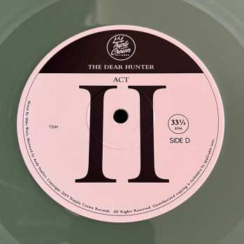 2LP The Dear Hunter: Act II: The Meaning Of, And All Things Regarding Ms. Leading CLR