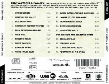 CD The Doc Watson Family: Treasures Untold