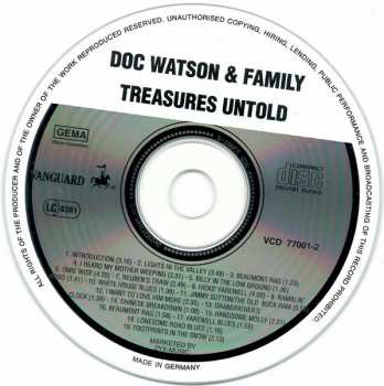 CD The Doc Watson Family: Treasures Untold
