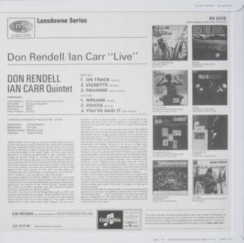 LP The Don Rendell / Ian Carr Quintet: Live