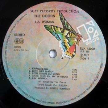 LP The Doors: L.A. Woman