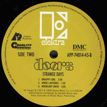 2LP The Doors: Strange Days