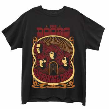 Merch The Doors: Tričko Strange Days Vintage Plagát 
